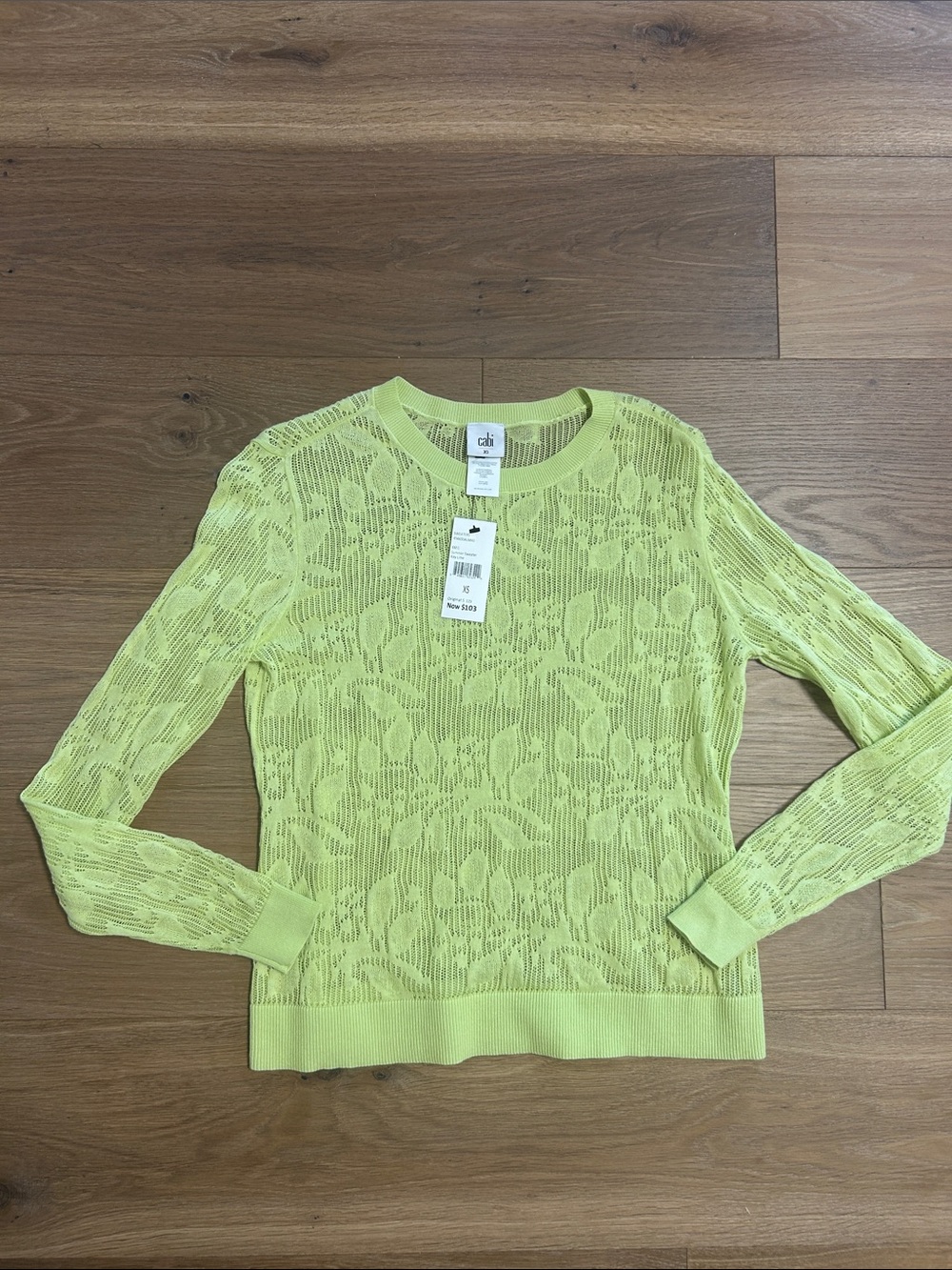CAbi Summer Sweater XS NWT